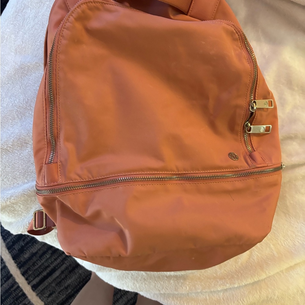 Lululemon Athletica Pink Mesh Backpack
